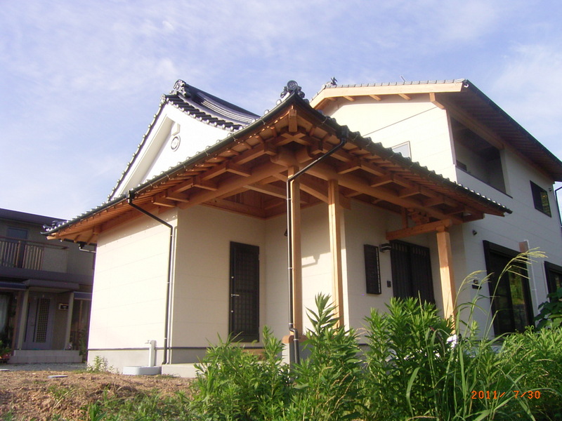 伝統工法本格入母屋造りの家(宗像市K様邸）(木の家)