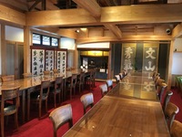 ⑪古民家レストラン　阿蘇　はなびし　２階客室完成
大型バスなどで阿蘇に来た観光客の団体様５０人は軽く食事出来る２階客室です。